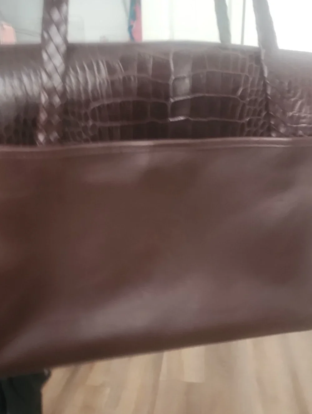 NWOT Brighton Leather Laptop Briefcase with Silver Embellishmets